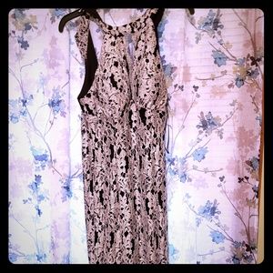 Silver glitter dress